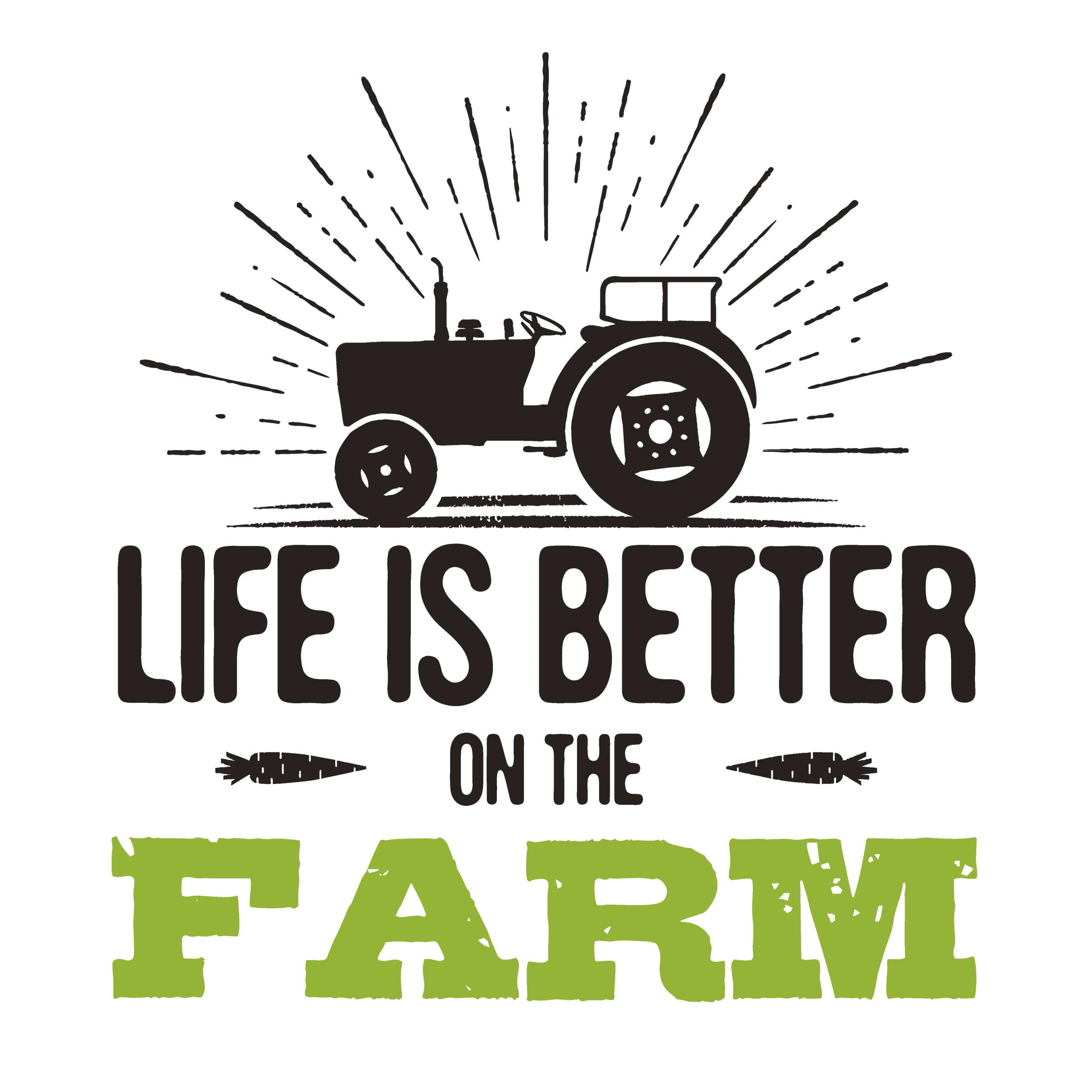 Life Is Better on the Farm DTF Transfer
