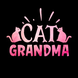 Cat Grandma DTF Transfer