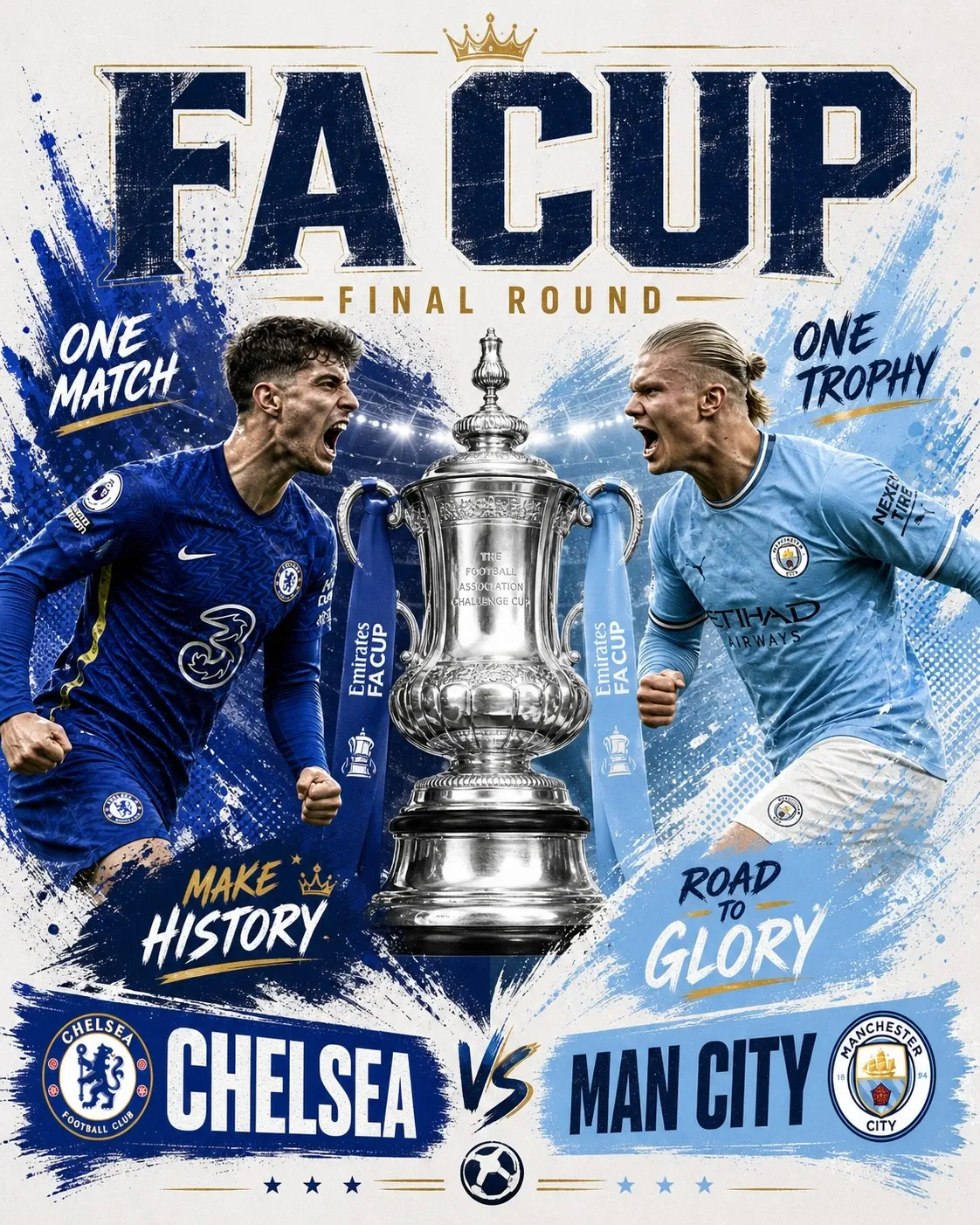 FA Cup Final Chelsea vs Man City DTF Transfer