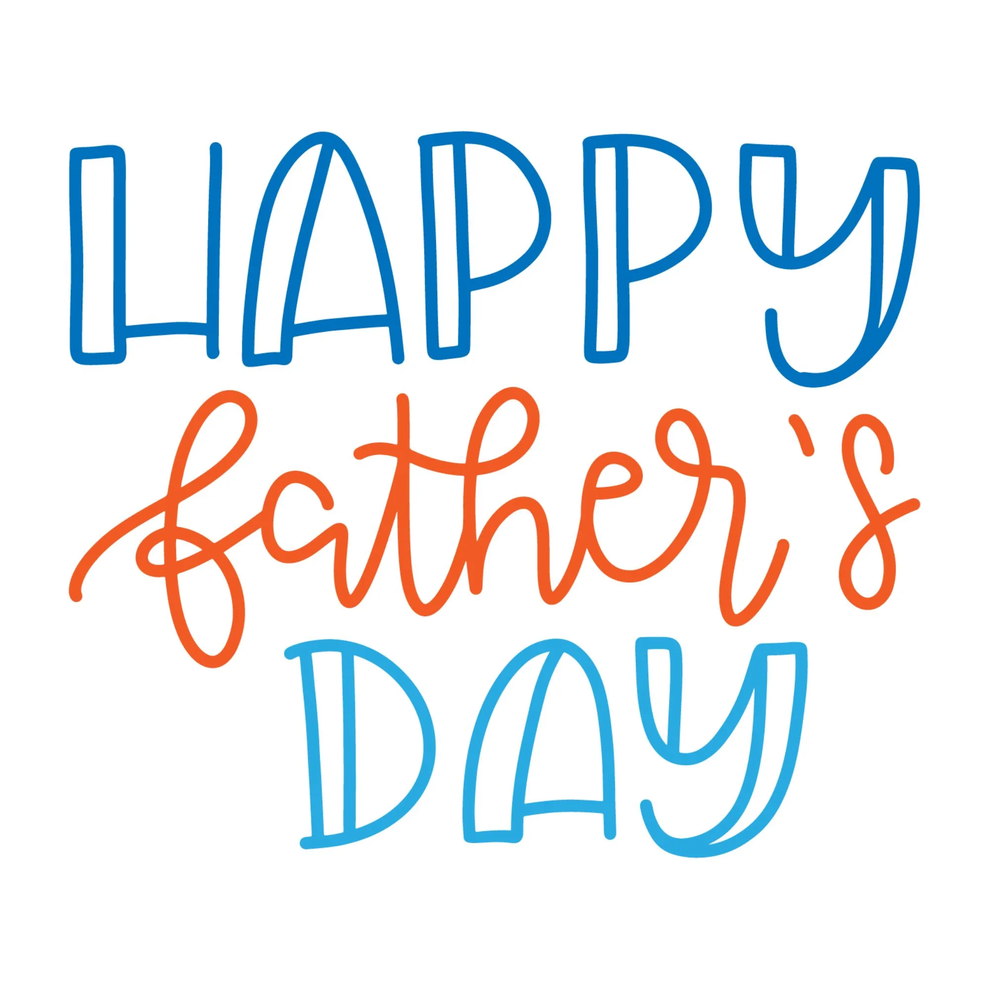 Happy Father’s Day DTF Transfer